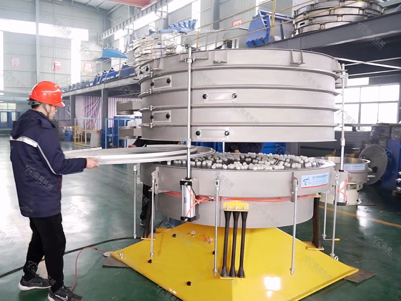 30 分钟换料不停机！银星圆形摇摆筛 “四步切换法”，化工 / 食品厂产能飙升秘籍