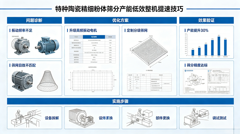 特种陶瓷精细粉体筛分产能低效整机提速实操技巧与选型采购指南